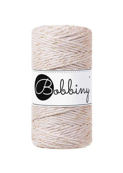 Makramee Garn Bobbiny 3mm einfach gezwirnt 100m